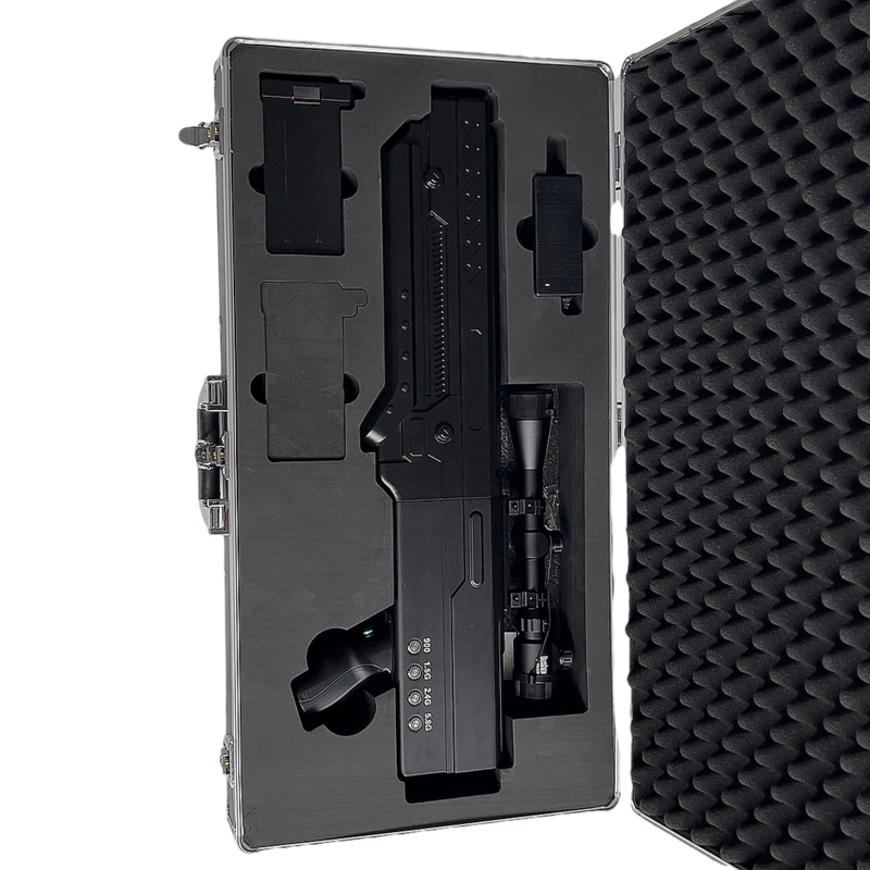  革吉手持便携式枪型低空防御反制四通道B型