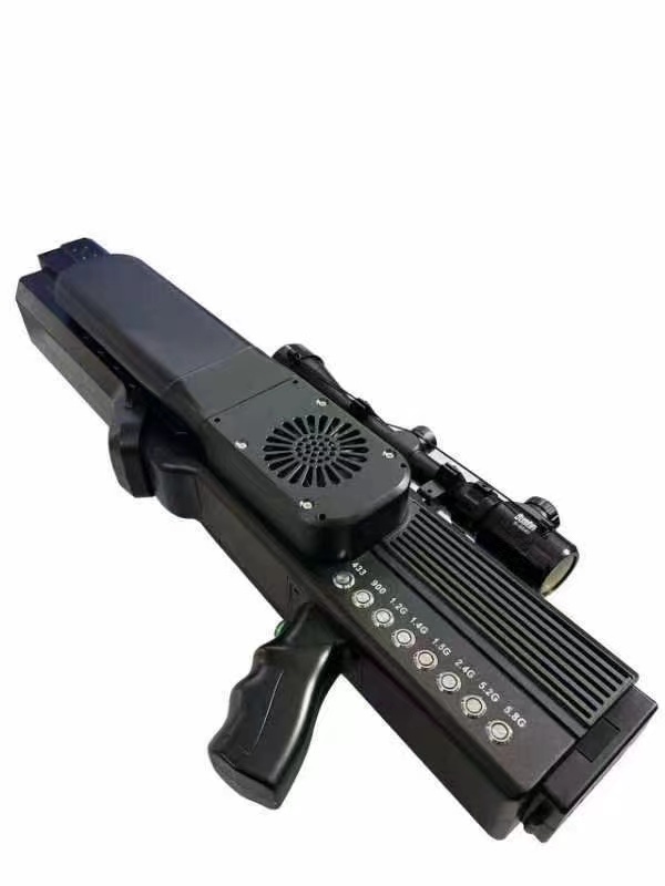  革吉手持便携式枪型低空防御反制八通道